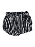 Ambiance Apparel 100% Rayon Stripes Black Shorts Size M - photo 1