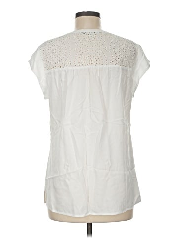 Pale Sky Short Sleeve Blouse (view 2)