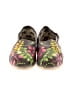 TOMS 100% Cotton Floral Gray Brown Flats Size 9 1/2 - photo 2