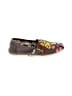 TOMS 100% Cotton Floral Gray Brown Flats Size 9 1/2 - photo 1