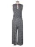 Mercer & Madison Graphic Black Jumpsuit Size L - photo 2