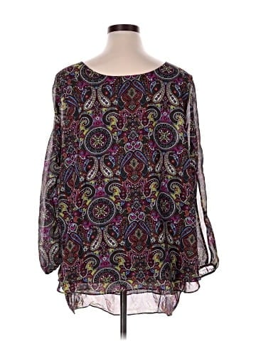 Zac & Rachel 3/4 Sleeve Blouse (view 2)
