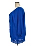 Lane Bryant 100% Polyester Blue 3/4 Sleeve Blouse Size 22 - 24 Plus - photo 5