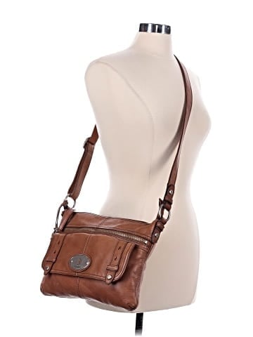 Fossil Leather Crossbody Bag (view 2)