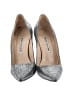 Manolo Blahnik Metallic Silver Heels Size EU 37 - photo 2
