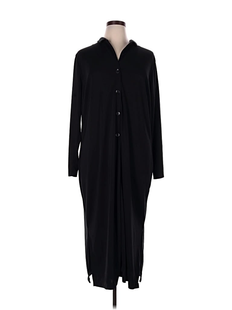 Pre-owned Venezia Casual Dress In Black