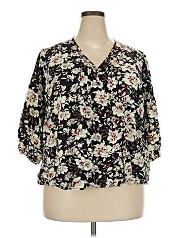Fun2Fun 3/4 Sleeve Blouse (view 1)