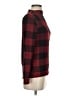 BeachLunchLounge Plaid Red Turtleneck Sweater Size XS - photo 4