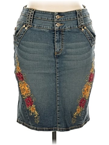 Baby Phat Denim Skirt (view 1)