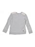 Tea 100% Cotton Gray Long Sleeve Top Size 6 - photo 2