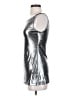 RN Convertible Metallic Silver Sleeveless Top Size S - photo 5