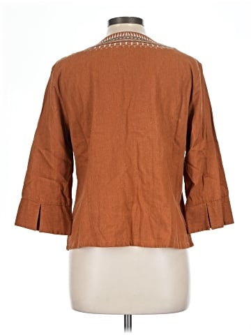 Christopher & Banks 3/4 Sleeve Blouse (view 2)