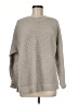 Lou & Grey Solid Gray Pullover Sweater Size M - photo 1