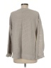 Lou & Grey Solid Gray Pullover Sweater Size M - photo 2