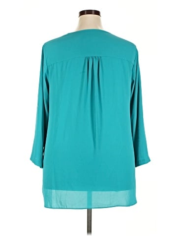 Karen Kane 3/4 Sleeve Blouse (view 2)