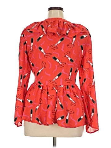 Ashley Stewart Long Sleeve Blouse (view 2)