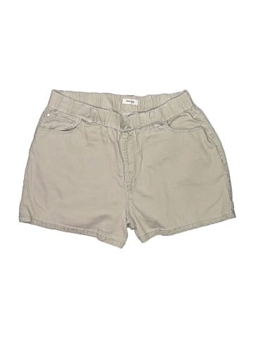 Kensie Khaki Shorts (view 1)
