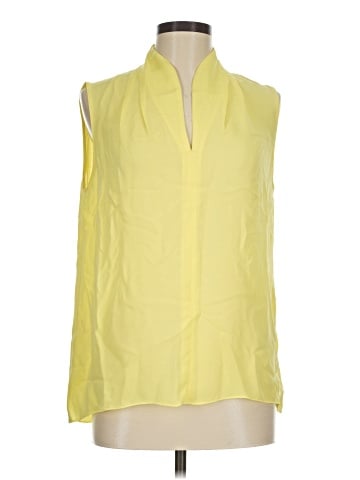 Elie Tahari Sleeveless Silk Top (view 1)