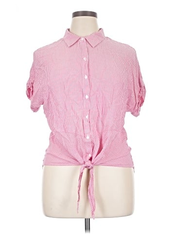 Jones New York Short Sleeve Blouse (view 1)