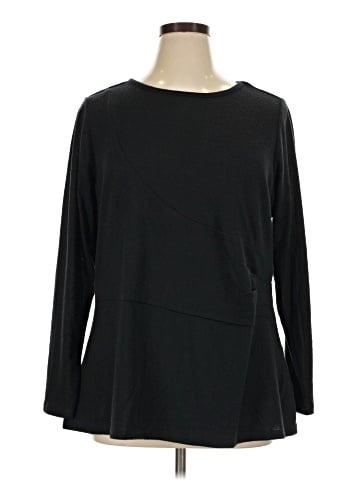 DG^2 by Diane Gilman 3/4 Sleeve T-Shirt (view 1)