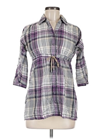 Ashley 3/4 Sleeve Button-Down Shirt (view 1)