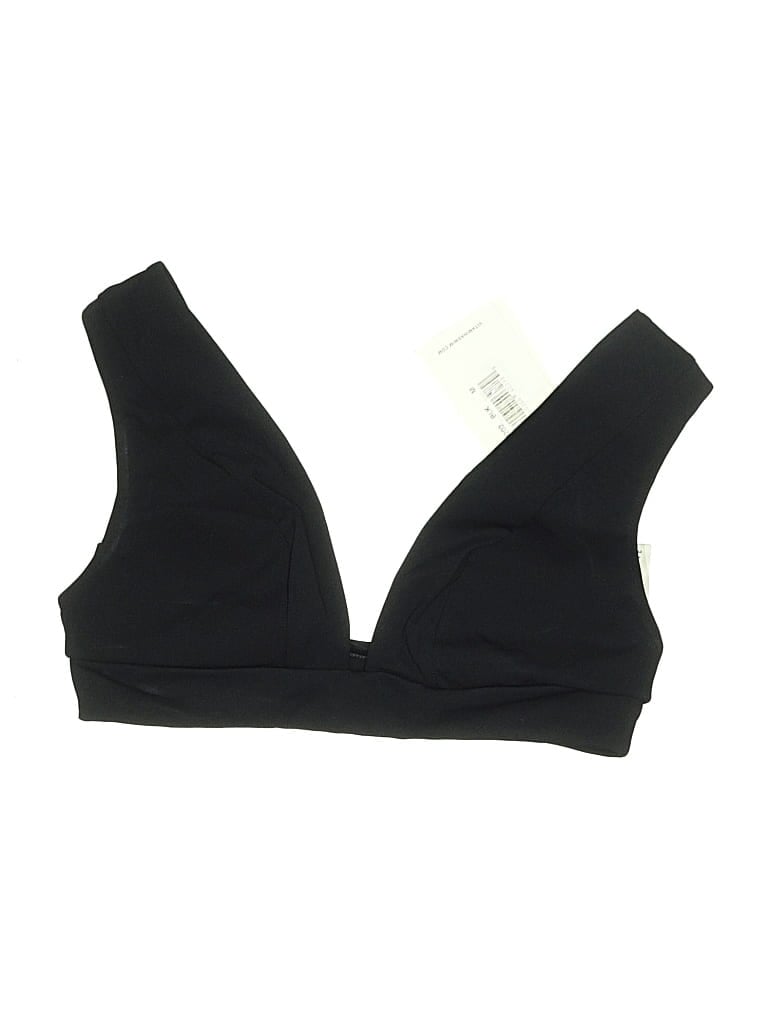 Vitamin A Swimsuit Top Black Strapless Neckline Swimwear