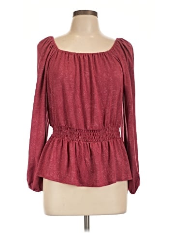 LC Lauren Conrad Long Sleeve Blouse (view 1)