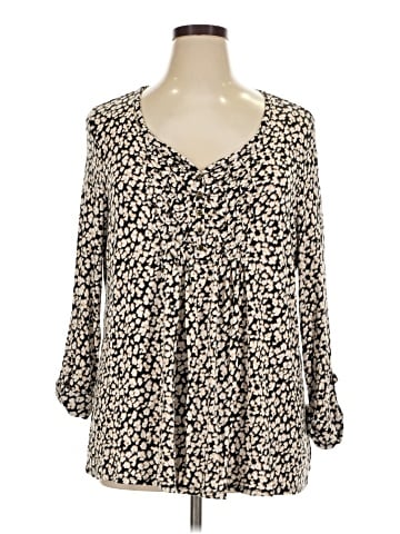 Kim Rogers Long Sleeve Blouse (view 1)