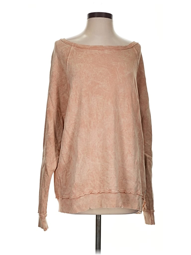 Pre-owned Fp Movement Pullover Sweater In Tan