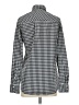 J.Crew 100% Cotton Houndstooth Gray Blue Long Sleeve Button-Down Shirt Size 2 (tall) - photo 2