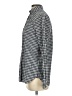 J.Crew 100% Cotton Houndstooth Gray Blue Long Sleeve Button-Down Shirt Size 2 (tall) - photo 5