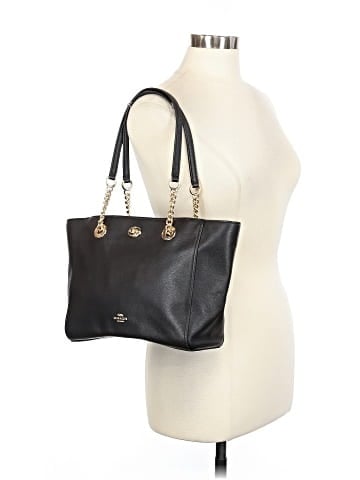 Coach Leather Tote (view 2)