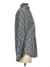 J.Crew 100% Cotton Houndstooth Gray Blue Long Sleeve Button-Down Shirt Size 2 (tall) - photo 4