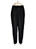 Eileen Fisher 100% Wool Solid Black Wool Pants Size L - photo 1