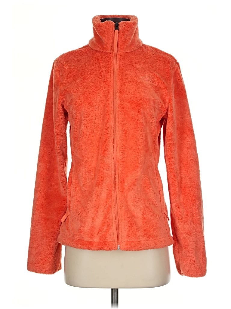 Pre-owned The North Face Cardigan Sweater In Orange