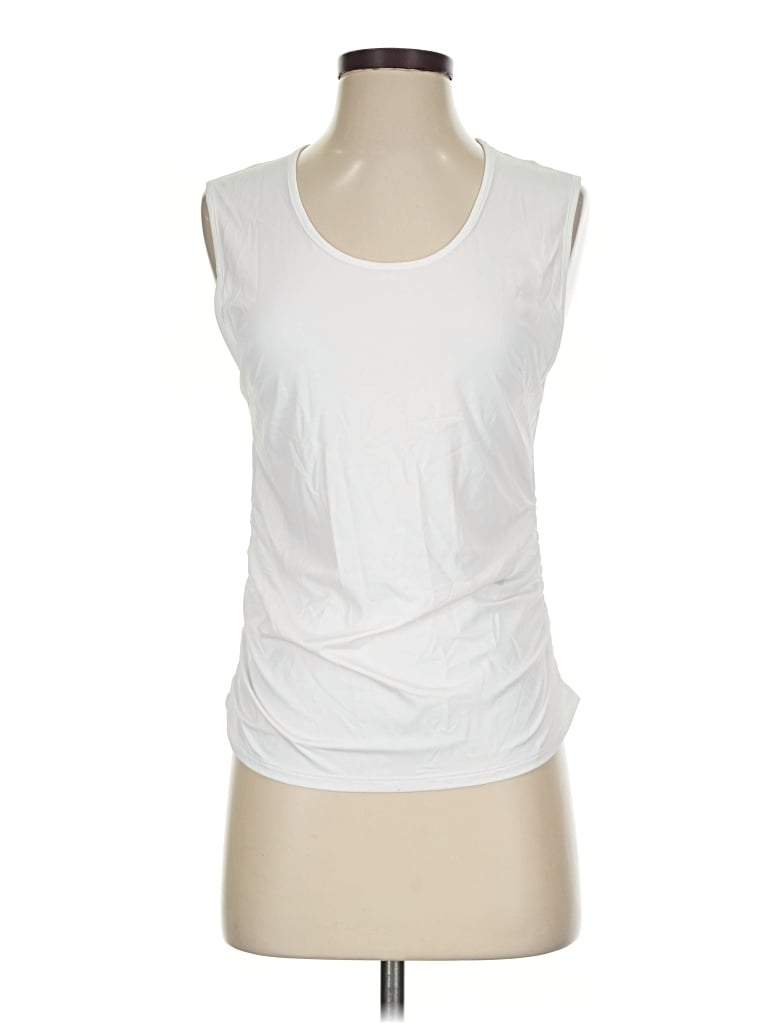 Pre-owned Michi Sleeveless T-shirt In White