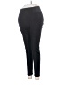 A Pea in the Pod Solid Black Active Pants Size Med Maternity - photo 1