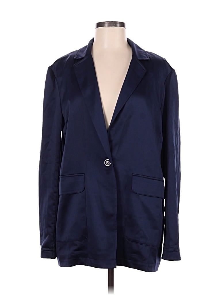 Pre-owned Porridge Blazer Jacket In Blue