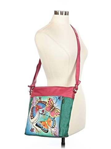 Anuschka Leather Crossbody Bag (view 2)