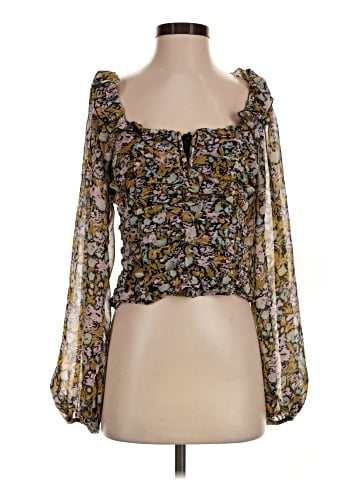 Free People 3/4 Sleeve Blouse (view 1)