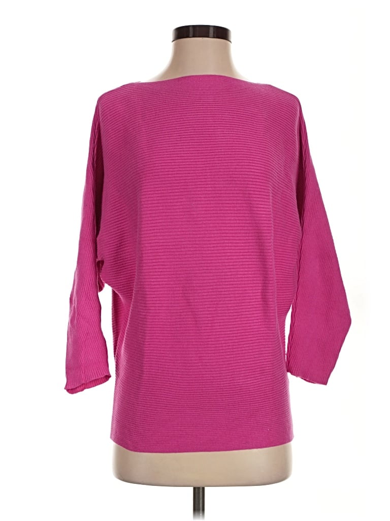 Pre-owned Cece 3/4 Sleeve T-shirt In Pink