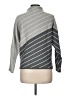 T Tahari Chevron-herringbone Gray Pullover Sweater Size M - photo 2