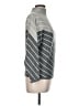 T Tahari Chevron-herringbone Gray Pullover Sweater Size M - photo 4