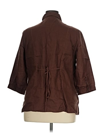 Coldwater Creek 3/4 Sleeve Button-Down Shirt (view 2)
