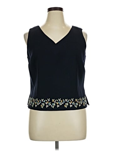 Perceptions Sleeveless Blouse (view 1)
