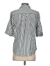 J.Crew 100% Cotton Stripes Silver Short Sleeve Blouse Size S (tall) - photo 2