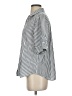 J.Crew 100% Cotton Stripes Silver Short Sleeve Blouse Size S (tall) - photo 5