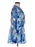 Boston Proper Blue 3/4 Sleeve Blouse Size M - photo 4