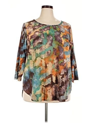 Karen Kane 3/4 Sleeve Blouse (view 1)
