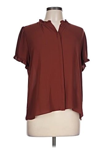 T Tahari Short Sleeve Blouse (view 1)